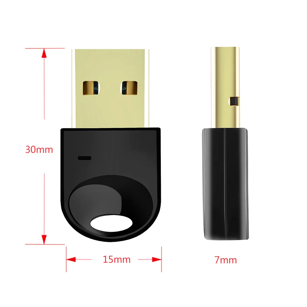 Rovtop CSR 4,0 беспроводной usb-адаптер Bluetooth ключ музыкальный приемник для ПК компьютер ноутбук мини беспроводной Blutooth