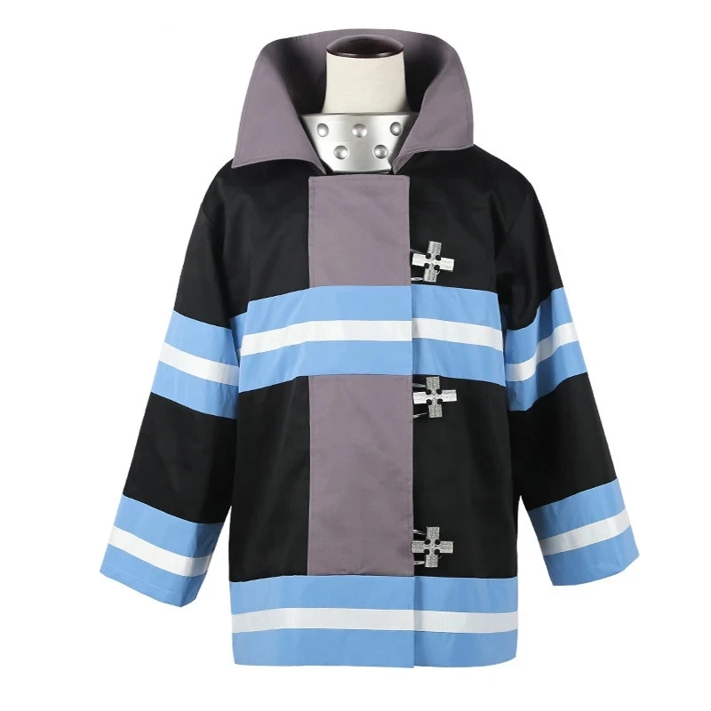 Костюм куртки и штаны Shinra Kusakabe для косплея пожарной команды | Тематическая одежда