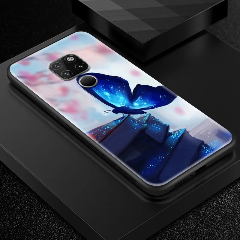 W315 Чехол из закаленного стекла для huawei Enjoy 9s Honor 7A Pro 7C 7X 8A 8X9 10 Lite Magic 2 Play mate 20 Pro Nova2 3 4 Design Animal Capa - Цвет: W315