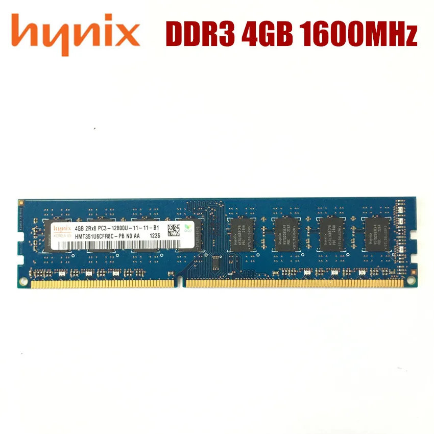 Чипсет hynix оперативная память для ПК модуль памяти настольного компьютера DDR3 8 Гб