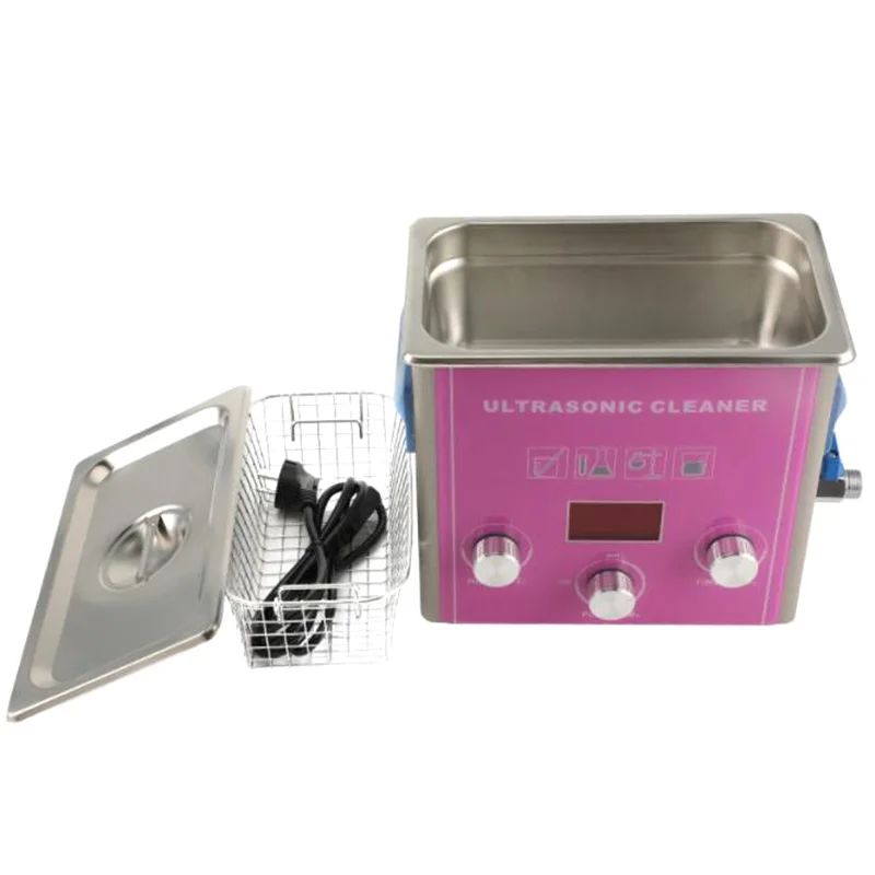 2Л Ультразвуковой очиститель для дома нержавеющая сталь 304 умная ультразвуковая