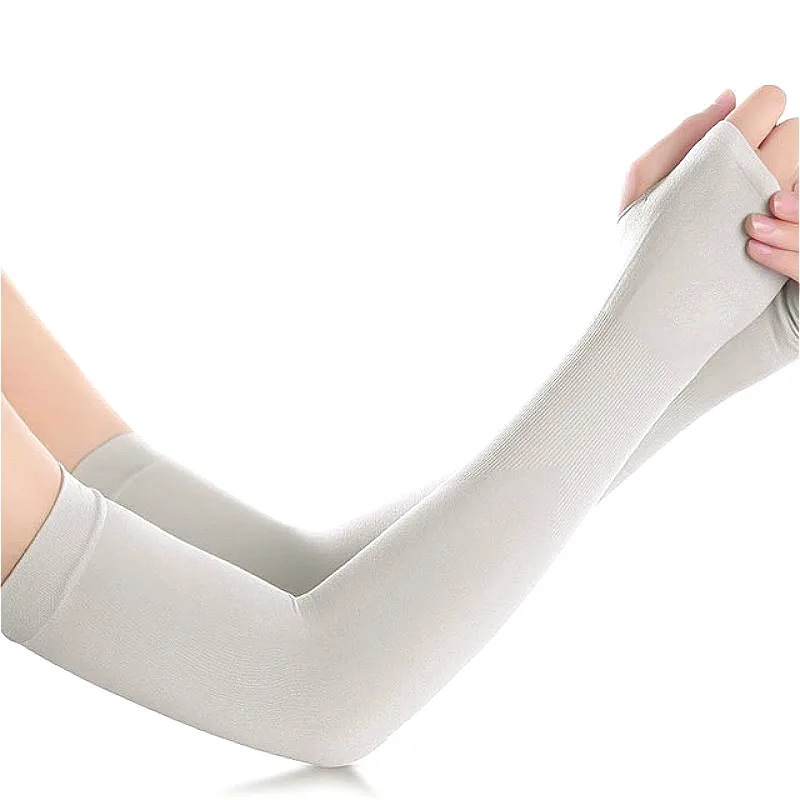 

Hot Sale Arm Sleeves Summer Sun UV Protection Ice Cool Cycling Running Fishing Climbing Driving Arm Cover Warmers for Men Women