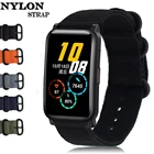Нейлоновый ремешок 20 мм для Huawei Honor Watch ES, спортивный ремешок для часов для Haylou LS02 Amazfit Bip U, браслет