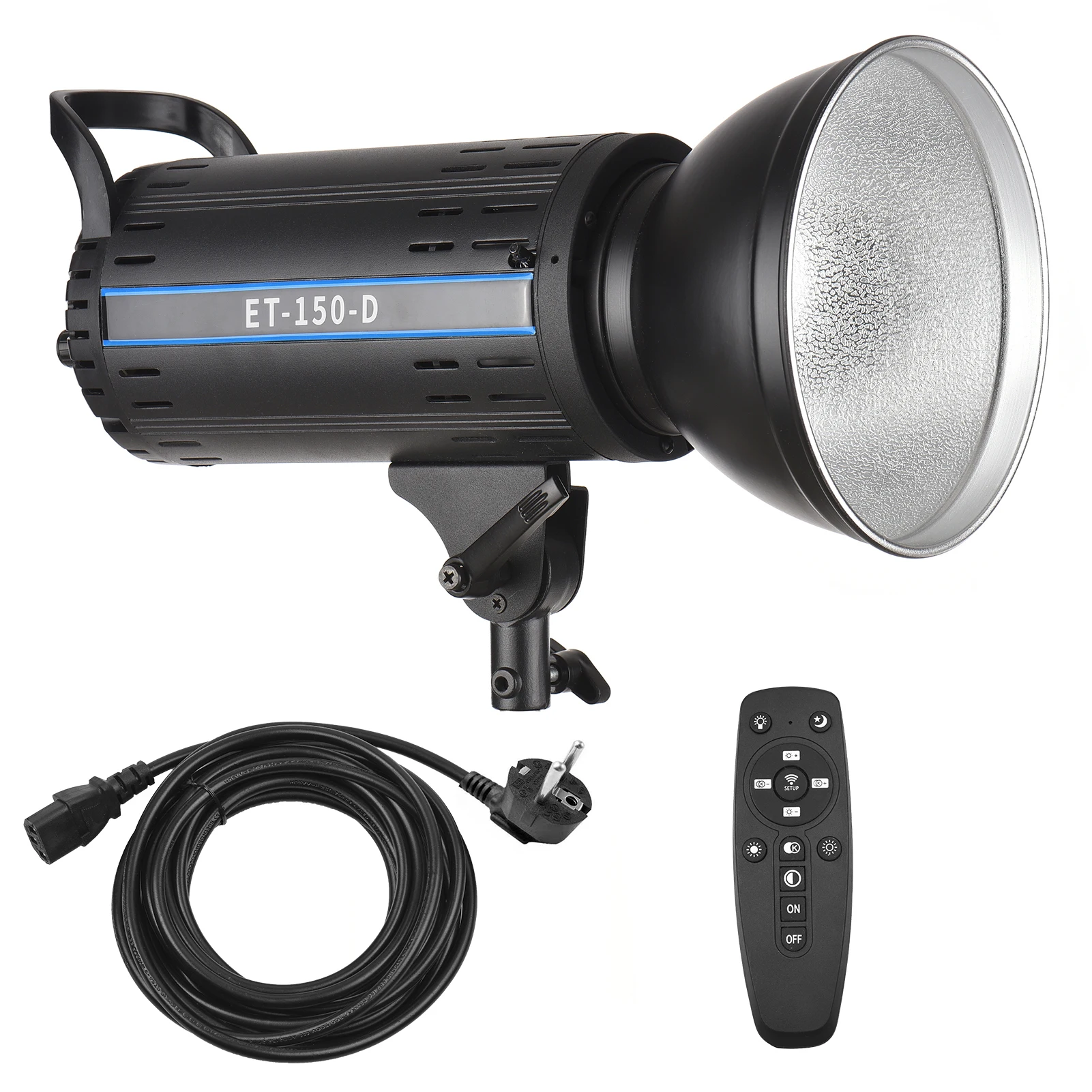 

Светодиодсветильник лампа для видеоссветодиодный емки в фотостудии, 100 Вт, 5600 к, регулируемая яркость, CRI 95 + с отражателем и пультом дистанци...