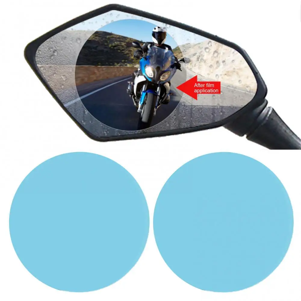 

80% Dropshipping!!2Pcs Rainproof Waterproof Anti-Fog Stickers Car Rearview Mirror Protective Film