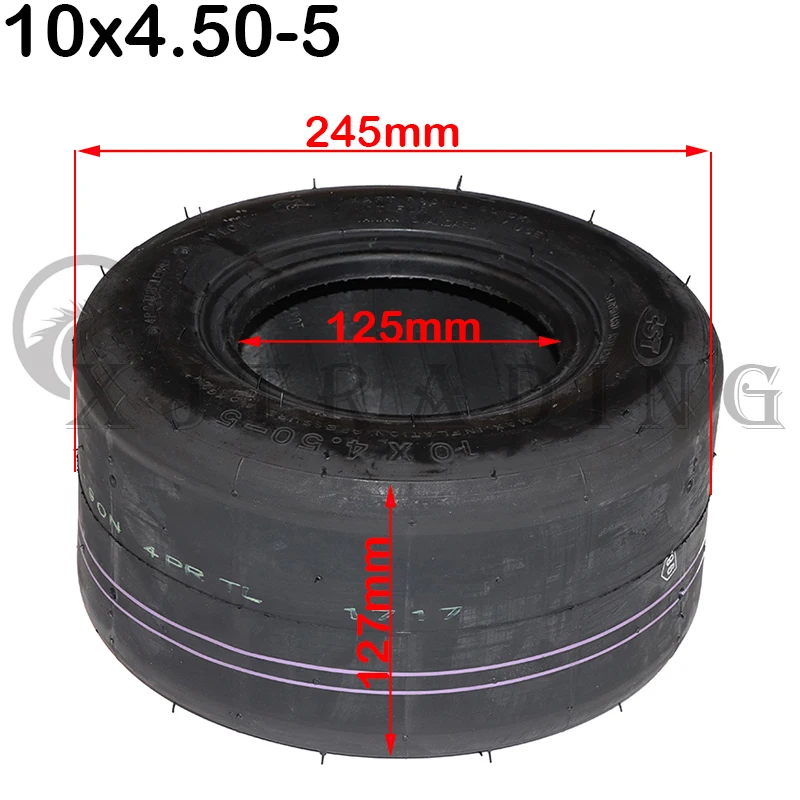 Передние и задние шины 10x4.50-5 11x7.10-5 CST для гоночных картингов подходят 168 карт ATV