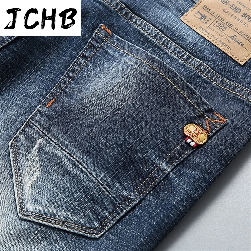 

Brand JCHB Men's Casual denim shorts 2021 Summer Man Fashion board shorts Casual high quality cotton short jeans male clothes