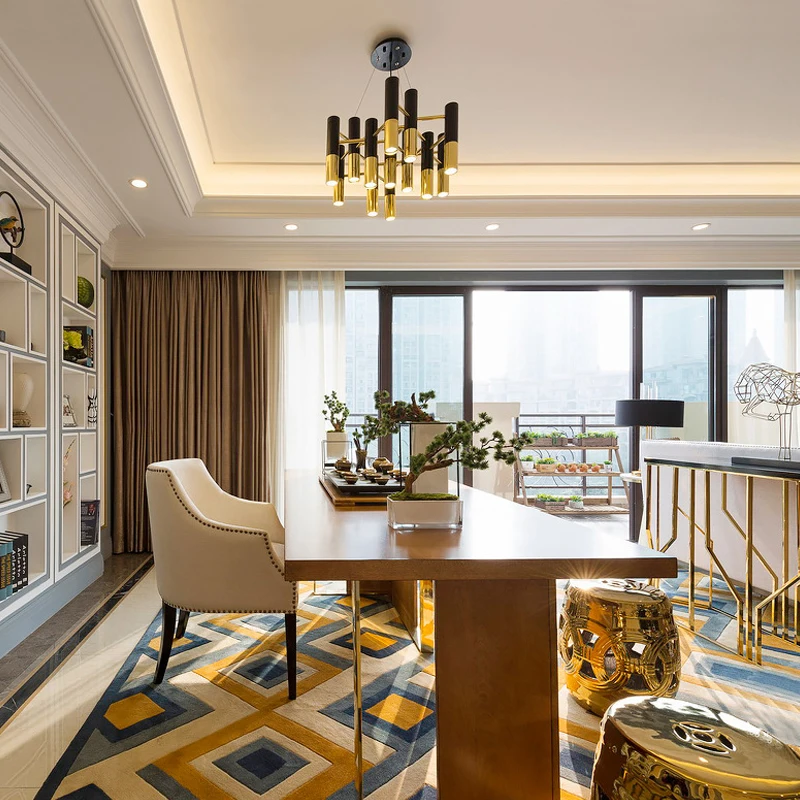 Northern European Style Restaurant Chandelier Creative Designer For Living Room Lights Villa Hotel Post Modern Bedroom Lamp | Лампы и