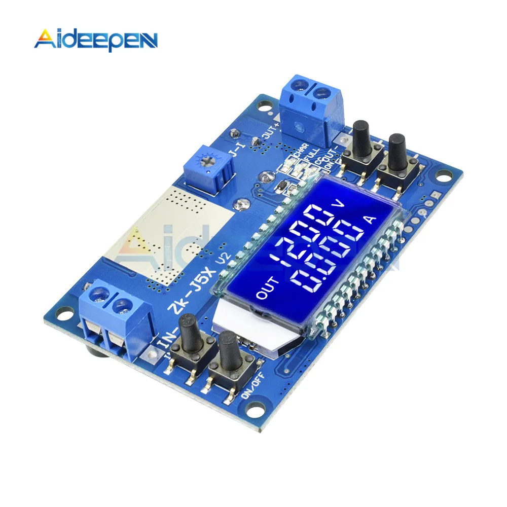 DC-DC 5A CNC понижающий модуль регулируемый постоянный ток напряжения с ЖК-дисплеем 6,5-36 в 6,5 В до 36 в конвертер с Чехол