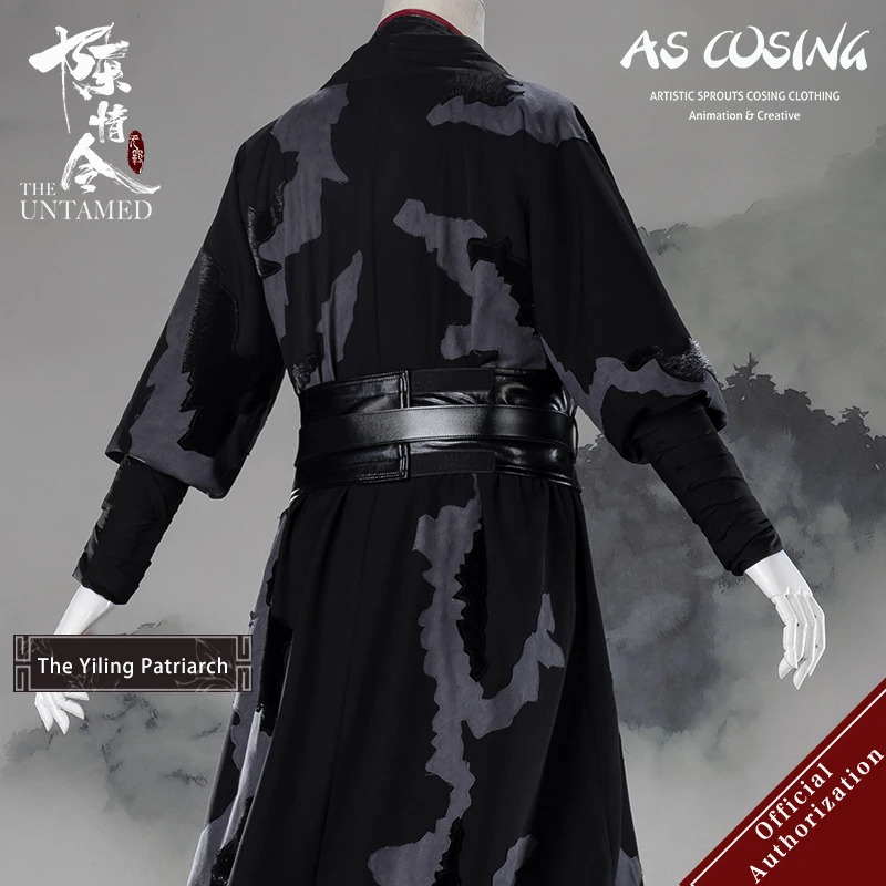 Uwowo Mo Dao Zu Shi ТВ сериал The Untamed Yiling патриарх вер Вэй Wuxian Wei Ying косплей костюм для мужчин