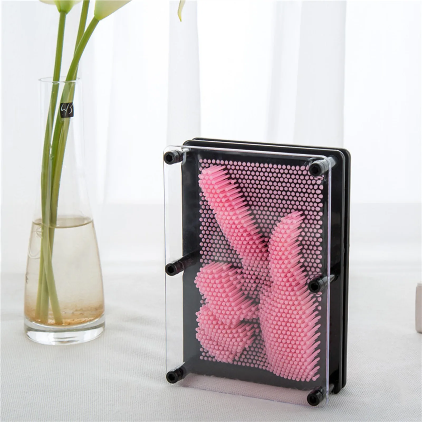 3d Clone Fingerprint Needle Painting Novelty Toys Colour Antistress Funny Anti Stress Interesting Children Toy Антистресс | Игрушки