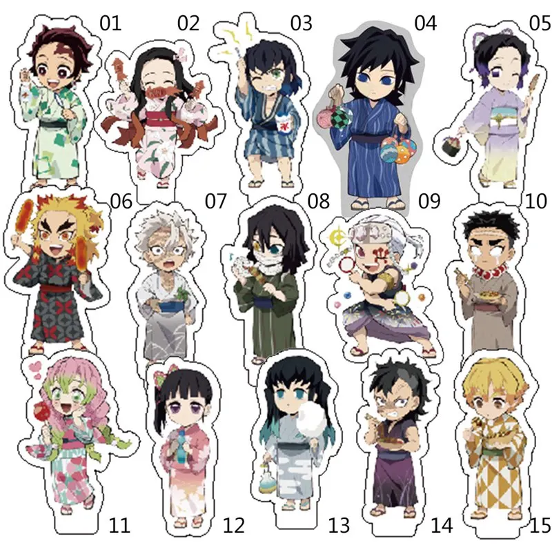 

Anime Demon Slayer Kimetsu no Yaiba Kamado Tanjirou Kamado Nezuko Acrylic Stand Figure Model Desk Decor Toy Gifts