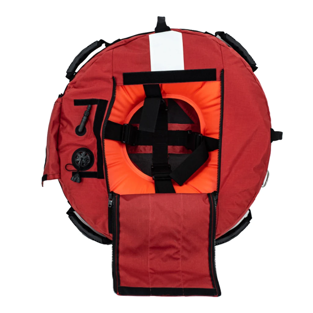 Safety Inflatable Scuba Diving Float Marker Buoy With Diver Flag For - View #3