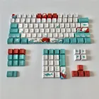 108 Japanese coral sea keycap PBT сублимационные клавиши механическая клавиатура OEM Персонализация GK64GH6068F11