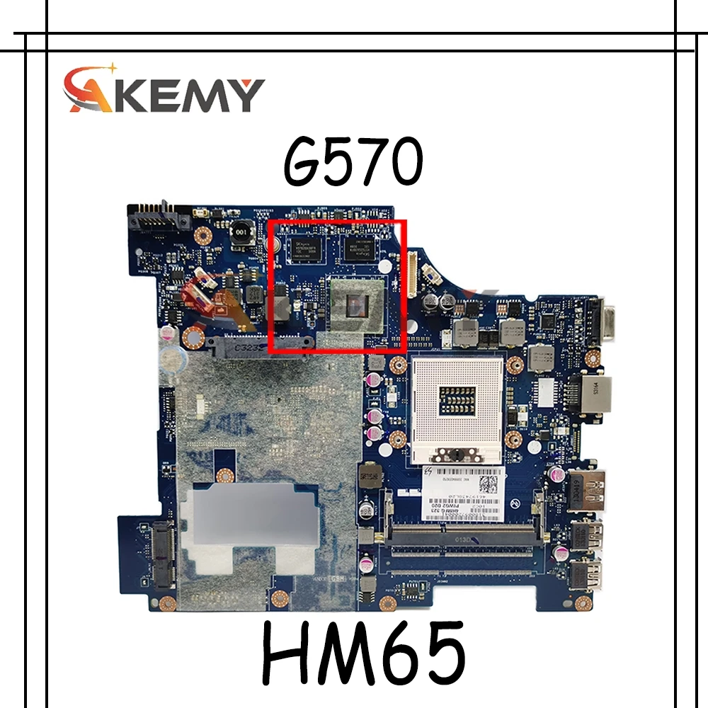 Материнская плата для ноутбука LENOVO Ideapad G570 материнская HM65 216 0774207 HDMI