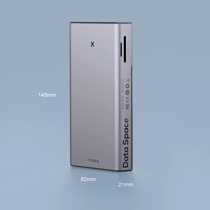 Хагбис USB C концентратор с корпусом жесткого диска 2 5 SATA к 3 0 Type адаптер для