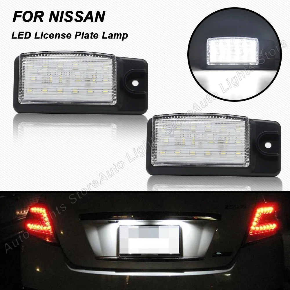 Светодиодная лампа для номерного знака Infiniti Q45 EX25/EX35/EX37/QX50 FX35/FX37/FX50/QX70 Nissan Murano Altima