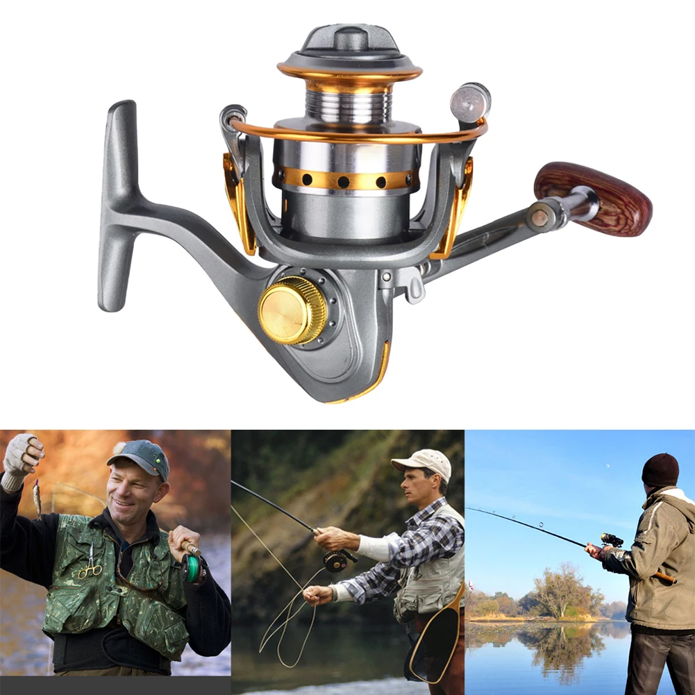 

Fishing Reel Spinning Fishing Wheel Carp Fishing Tool Sea Fishing Accessories Teeth Ratio 5.2:1 For Lake River Sea Fishing Reel