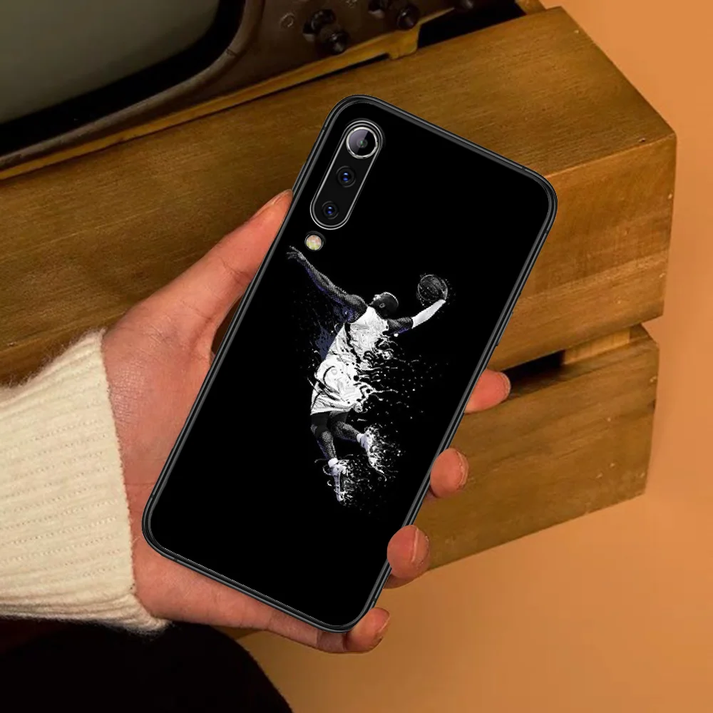 

Basketball Jordan 23 Michael Legend Phone case For Xiaomi Mi Max Note 3 A2 A3 8 9 9T 10 Lite Pro Ultra black soft bumper 3D