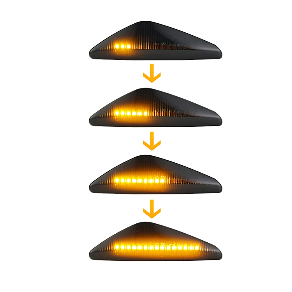 2 шт. динамический маркер светильник светодиодный автомобильный Стайлинг для BMW X3