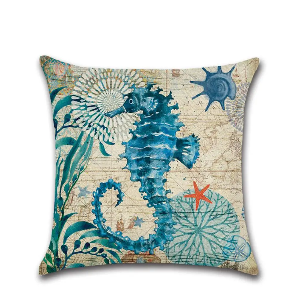 1 шт./4 шт. наволочка из хлопка и льна 45x45 см | Дом сад