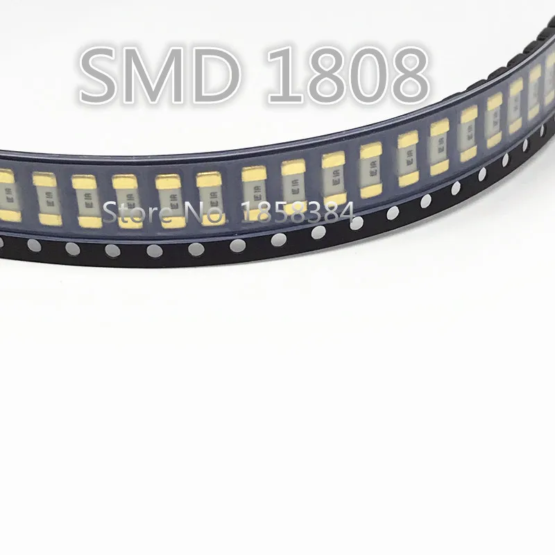 10 шт./лот 1808 125 В 0451 SMD БЫСТРЫЙ выдувной предохранитель 0.5A 0.75A 1A 2A 3A 4A 5A 6.3A 8A 10A 12A 15A 500MA