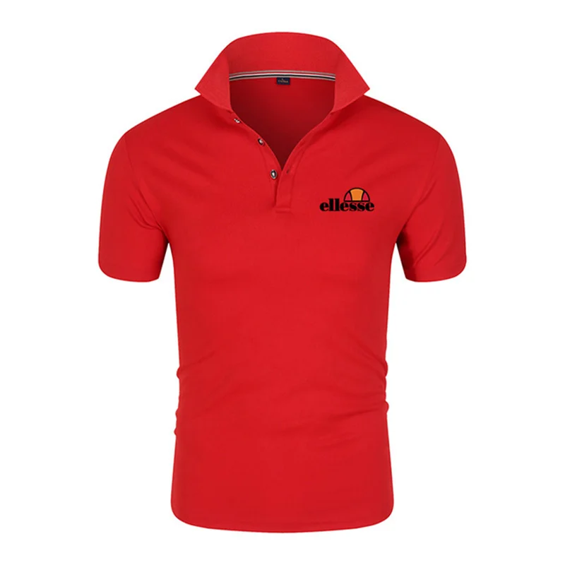 

2021 summer new men's high quality polo shirt solid color short-sleeved polo shirt men's casual business work polo shirt S-3XL