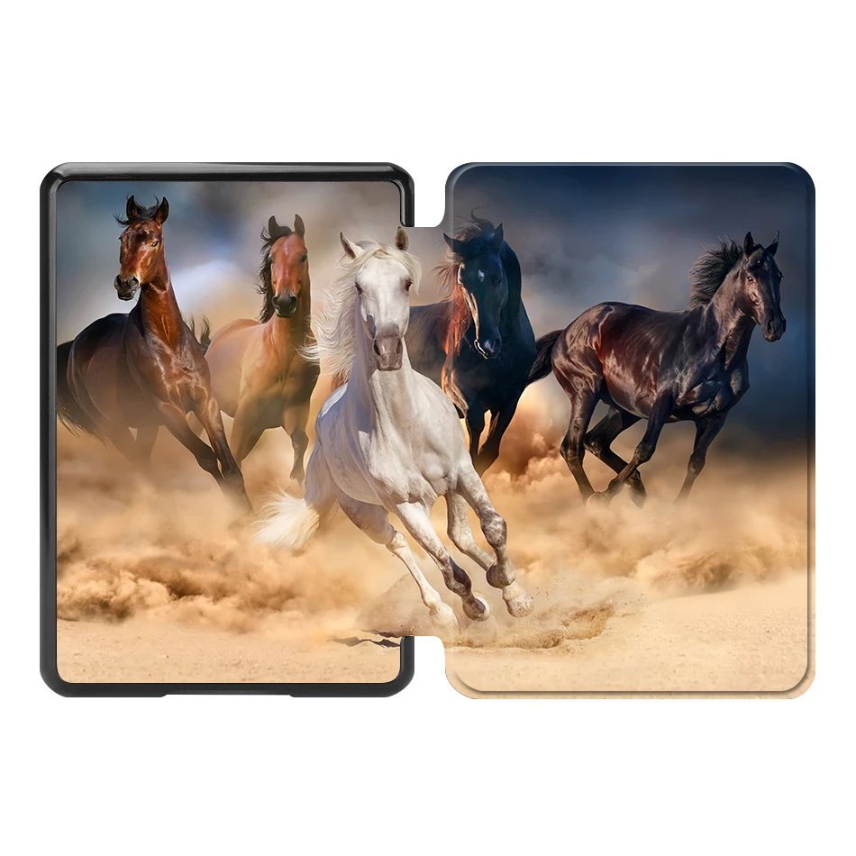 MTT Тонкий чехол из искусственной кожи для Amazon Kindle Paperwhite 4 funda Smart Cover для нового Kindle Paperwhite 4 10th Generation Shell - Цвет: AM04