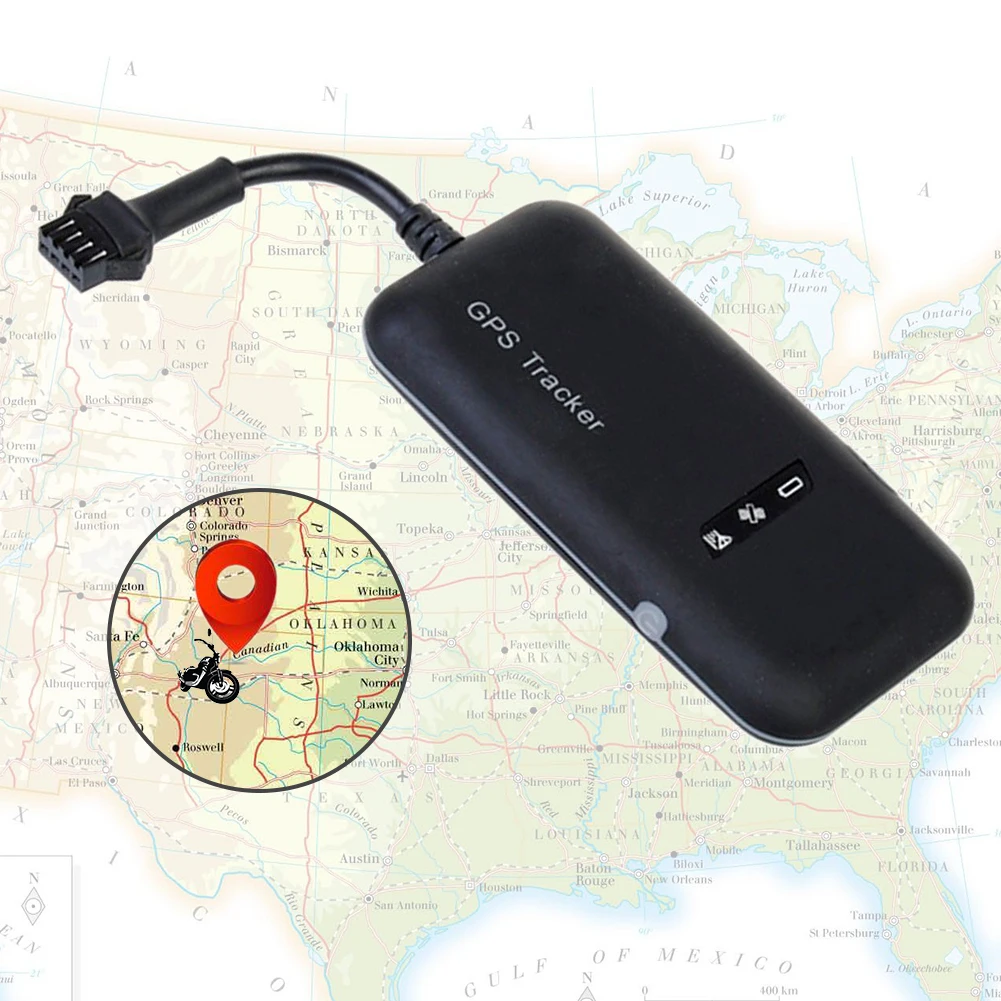 Гарантировано 100% 4 группа Автомобильный gps трекер GT02A Google ссылка в режиме