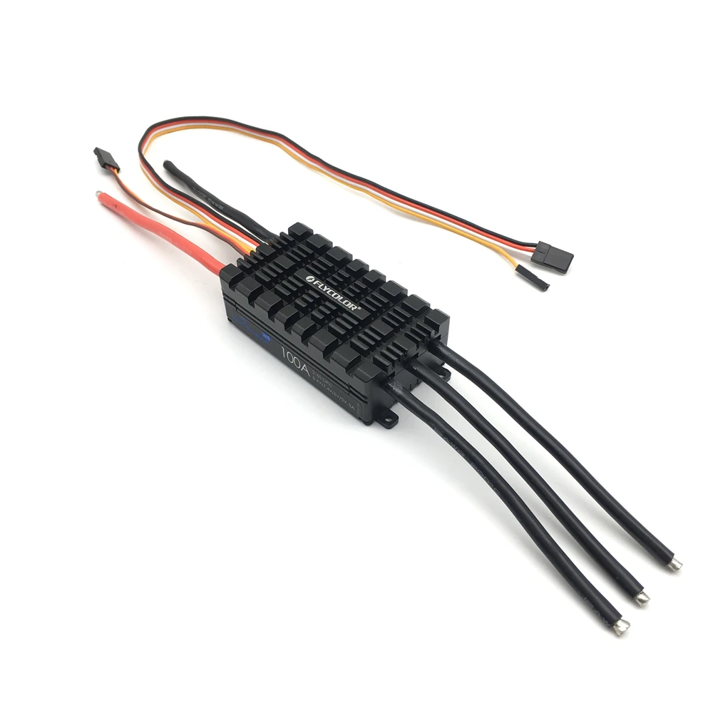 100A ESC 1 шт. металлический JP 70 мм воздуховод вентилятор EDF Jet 12 лопастей 4 s-6s Lipo двигатель электрический для RC модель самолета аксессуары части 3055 2250KV - Цвет: 100A ESC