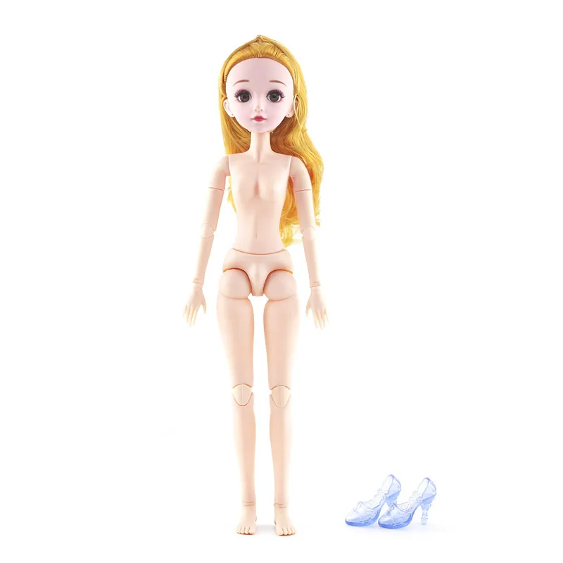 Подвижные шарнирные куклы 36 см 1/6 BJD с 3d-глазами женские голые телесные боди