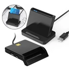Умный считыватель смарт-карт USB 2,0, превосходное качество, умелый производитель для DNIE ATM, CAC, IC, SIM, TF, SD-карт, Windows, Linux