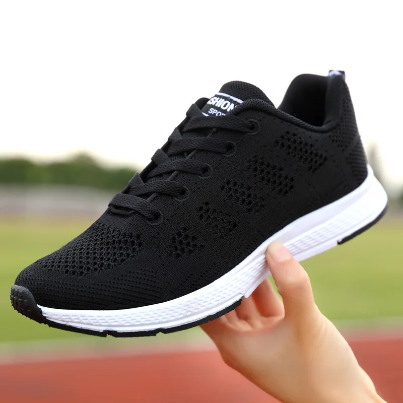 Кроссовки женские сетчатые дышащие удобная спортивная обувь для бега лето