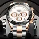 2022 New LIGE Sports Men Watches Top Brand Luxury 316L Stainless Steel Quartz Watch Men Fashion Waterproof Chronograph Relogio Other Image