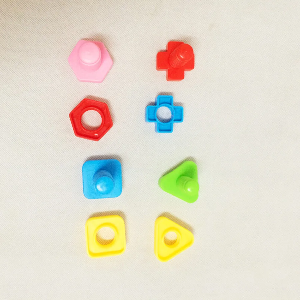 4 шт. игрушка для попугаев жевательные укусы качели клетка гайки болты винтовая