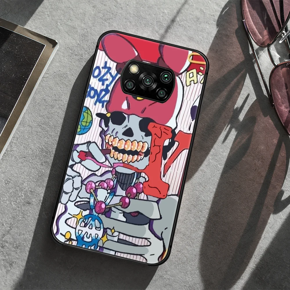 

American trend Vlone Phone case Cover Hull For Xiaomi Mi A2 A3 8 9 9T Note 10 Se Lite Pro black Coque Silicone Cell Tpu