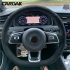 CARDAK на заказ замшевый для Volkswagen VW Golf R Golf 7 GTI VW MK7 Polo GTI Scirocco 2015 2016