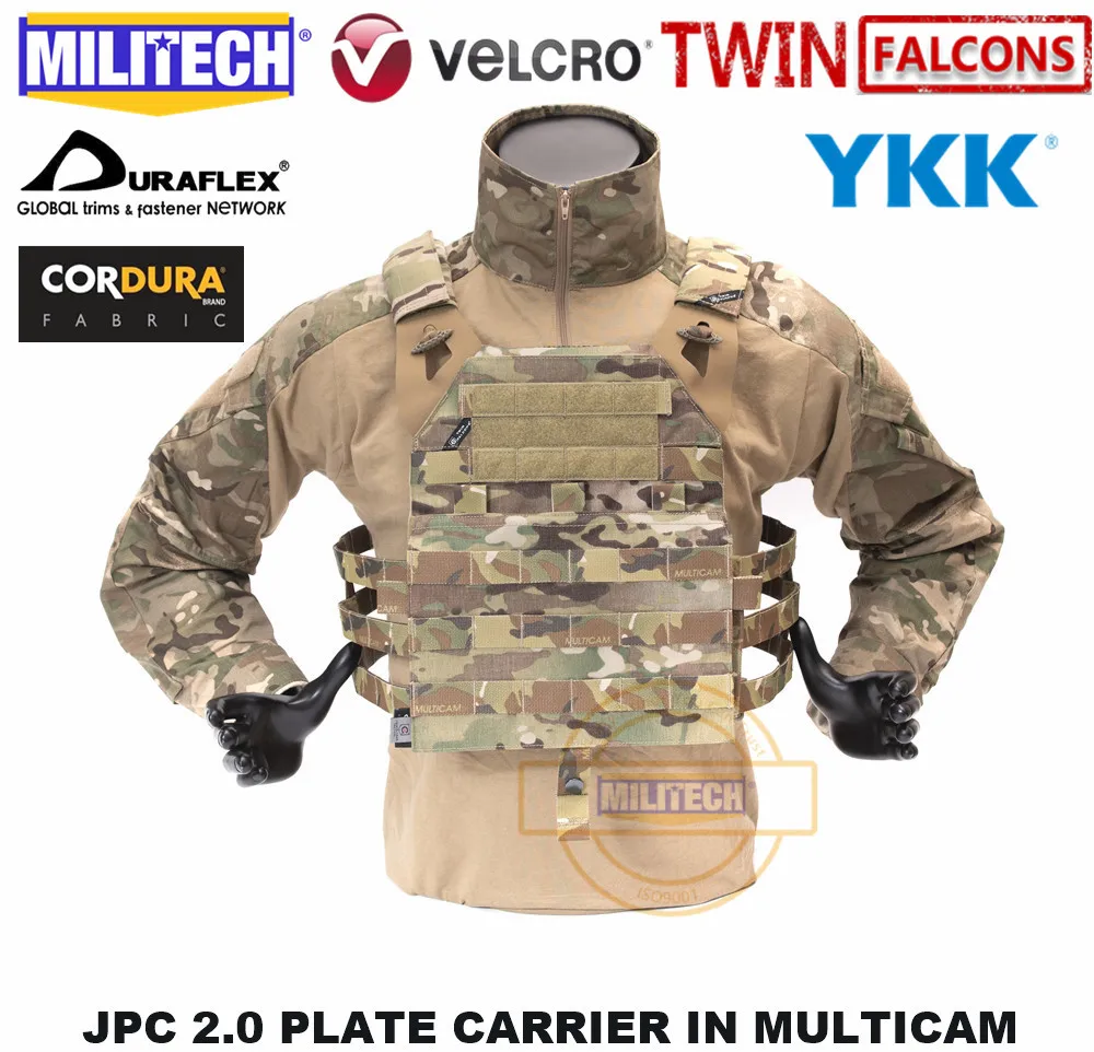 MILITECH TW TWINFALCONS JPC 2,0 несущий тактический жилет из DELUSTERING CORDURA MIL SPEC несущий жилет CRYE CP жилет