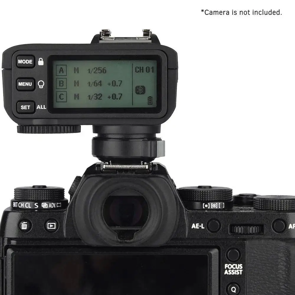 Для FUJIFILM cameraX2T-F ttl Flash Trigger 2,4G беспроводной триггер передатчик с Bluetooth простой функцией настройки телефона r60