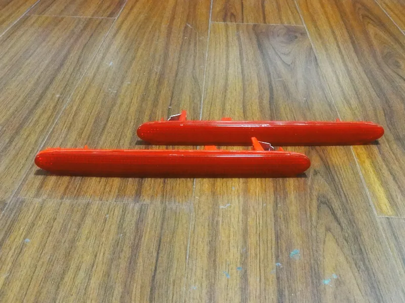 2 шт./пара красный объектив отражатель заднего бампера светильник для Хонда сrv