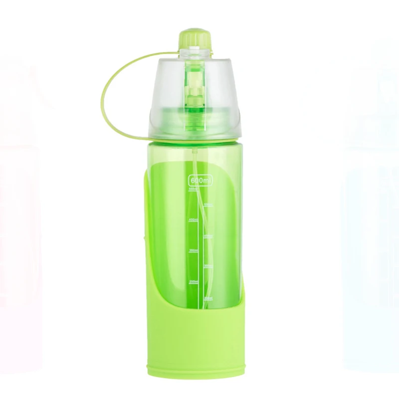 Green Портативная бутылка для воды для собак, для путешествий, для собак, кошек, дозатор для воды, миска для питья, чашка для щенков, маленькие и большие товары для собак - Цвет: Green