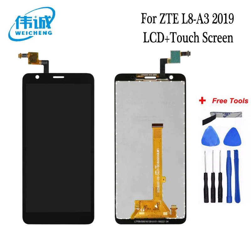 ЖК-дисплей и дигитайзер сенсорного экрана в сборе для ZTE Blade L8 / A3 2019/ZTE сенсорный |