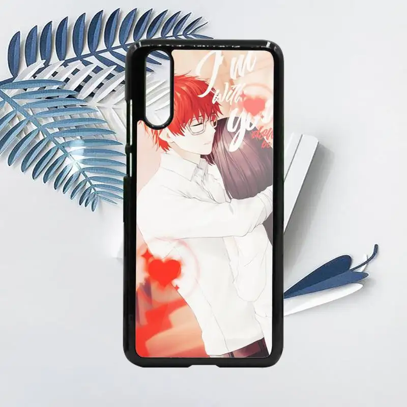 

Japan anime 707 Mystic Messenger Phone Case PC For Samsung galaxy S note 8 9 20 10 e lite2019 plus pro ultra