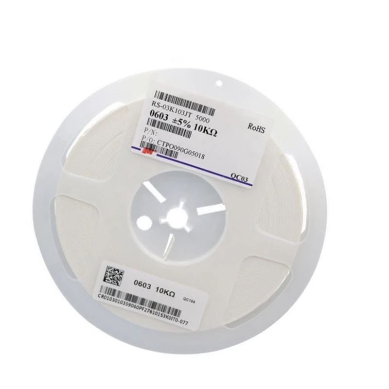100% новый и оригинальный 1812 SMD резистор 1/2 Вт 75 к 5% 10 шт./лот | Электроника