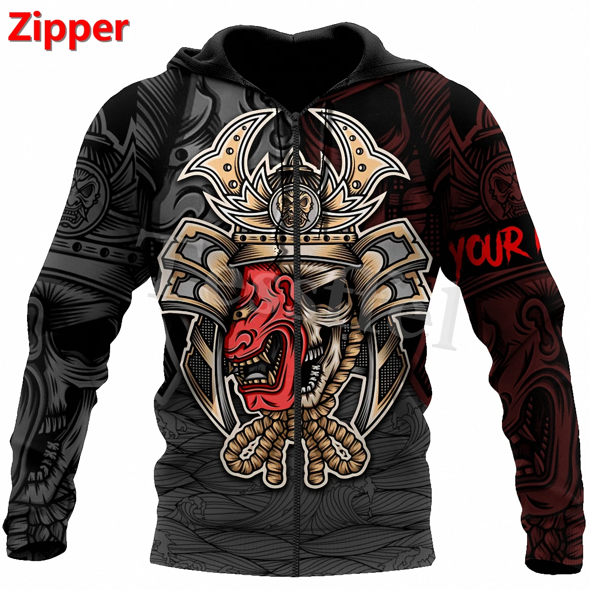 

Tessffel Japan Samurai Tattoo 3D Printed New Men's Sweatshirt Harajuku Zipper Hoodie Casual Unisex Jacket Pullover Style-39