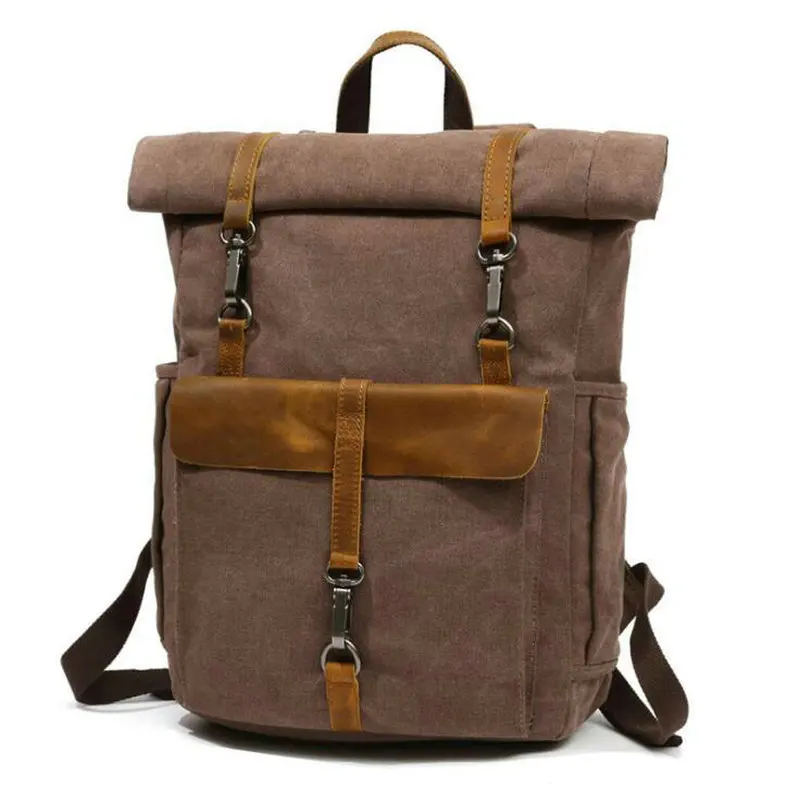 Мужской рюкзак модная холщовая школьная сумка для студентов дорожная Женская