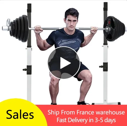 

В наличии за рубежом! Регулируемая многофункциональная стойка-штанга раздельного типа для тяжелой атлетики, стойка-штанга для силовых трен...