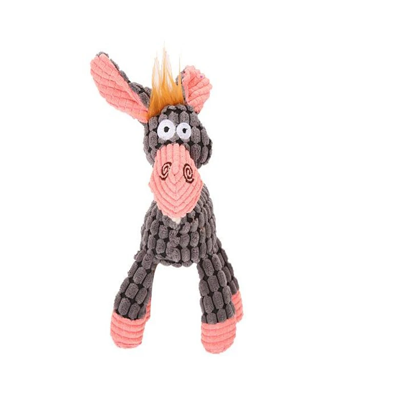 Пищалка Забавный Ослик брикет подарок Большой Мягкий для собак кошка