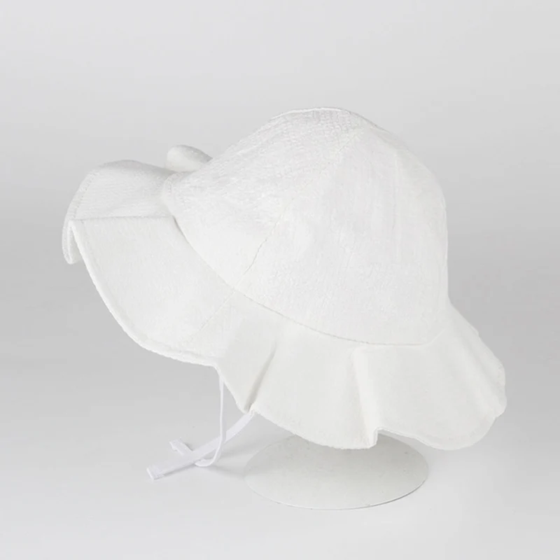 Панамка детская летняя с цветочным принтом кружевная | Детская одежда и обувь