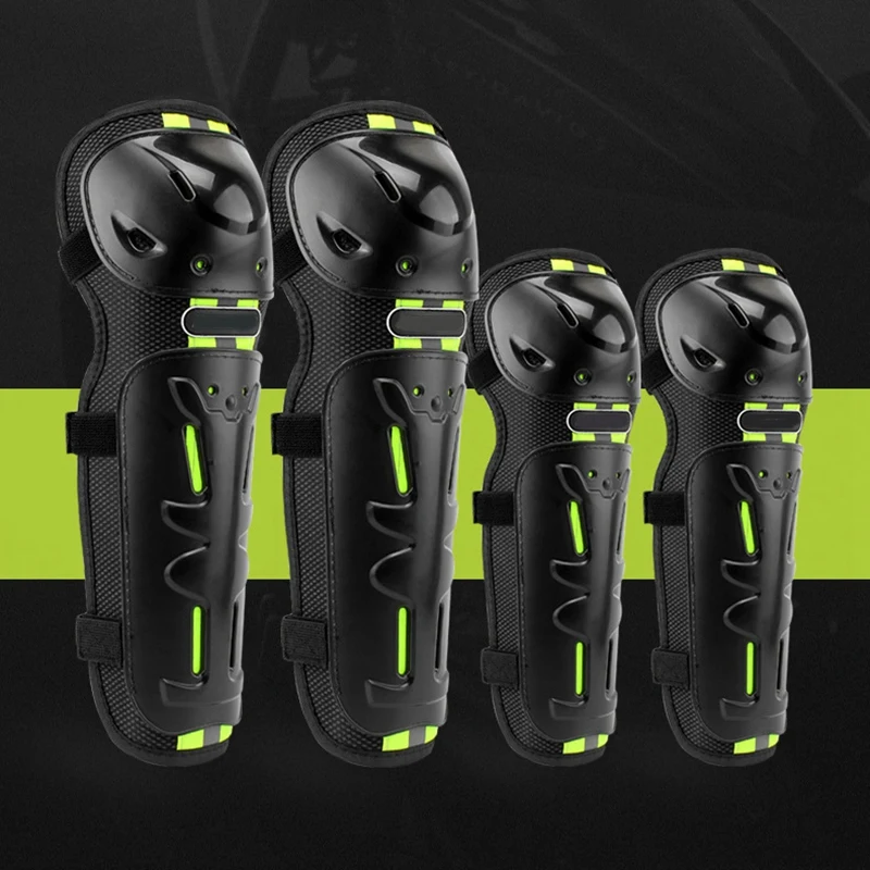 Защитные наколенники для мотоциклов 4 шт. защита налокотников ночные